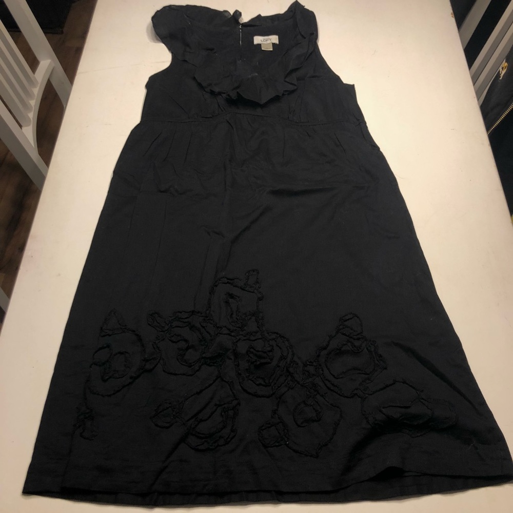 Loft black dress